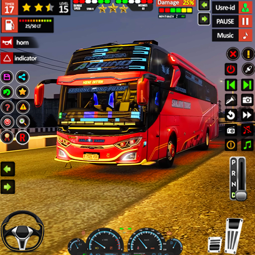 Euro Bus Games 3D Bus Driving
