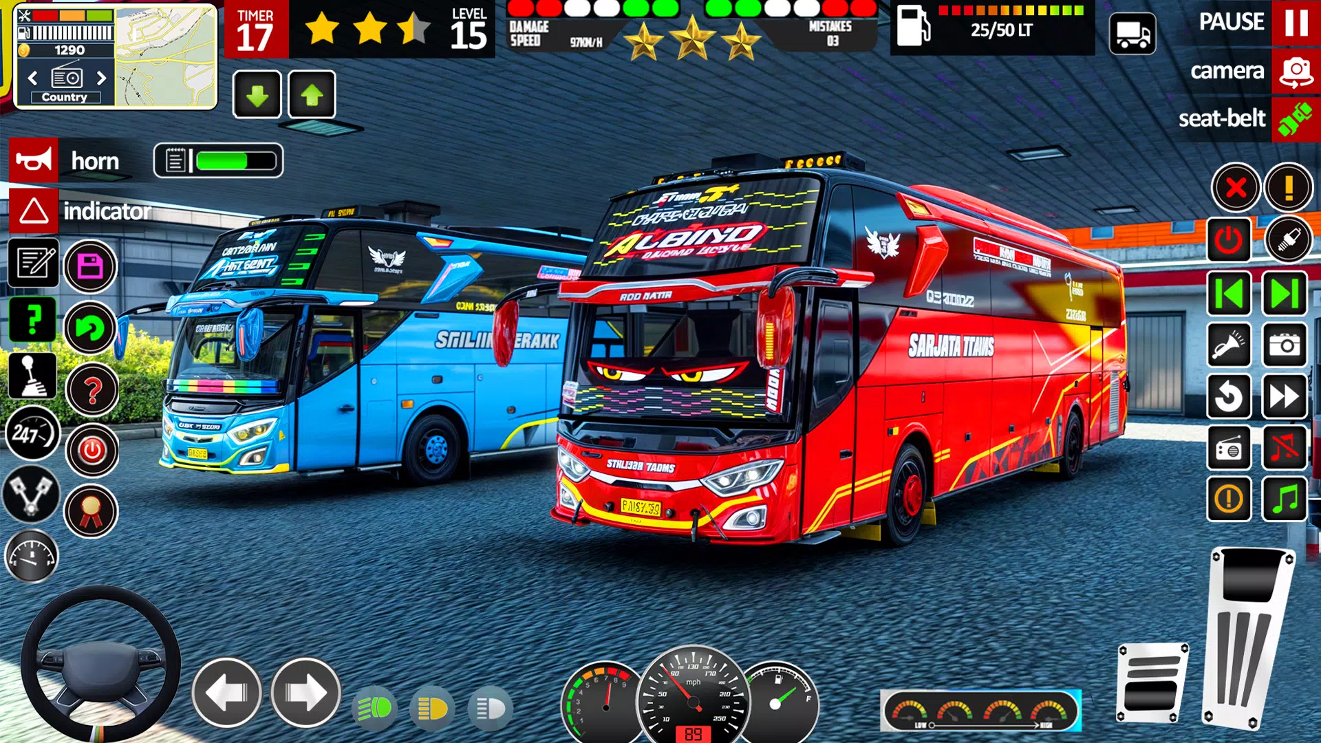 Euro Bus Games 3D Bus Driving Screenshots