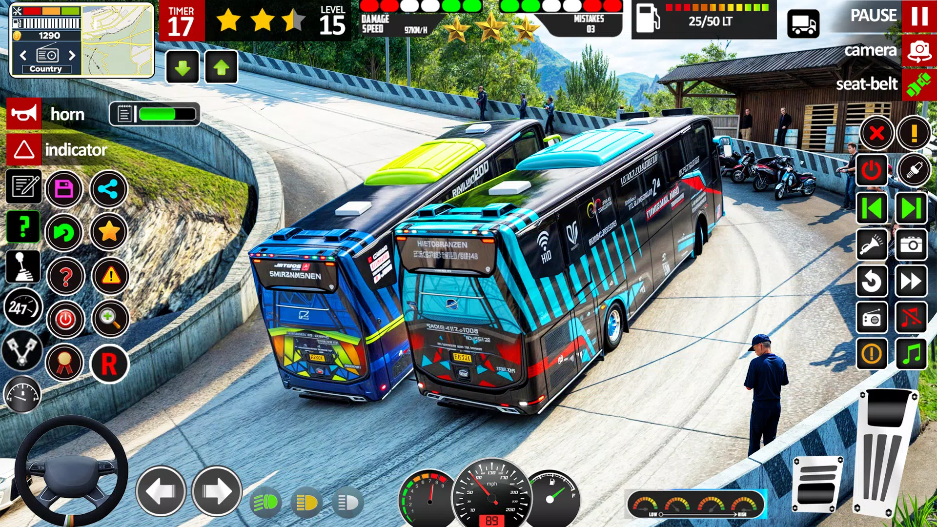 Euro Bus Games 3D Bus Driving Screenshots