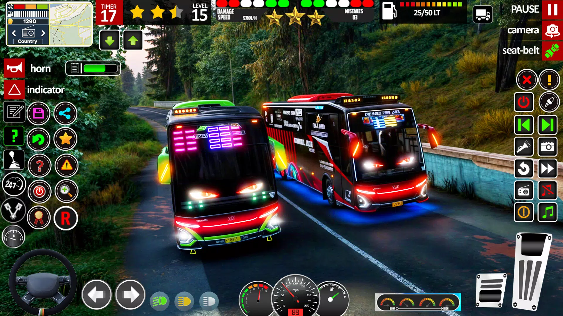 Euro Bus Games 3D Bus Driving Screenshots