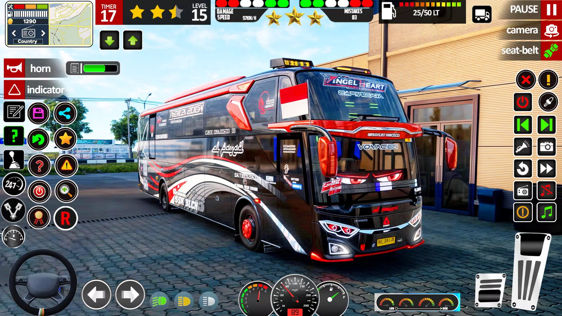 Euro Bus Games 3D Bus Driving Screenshots