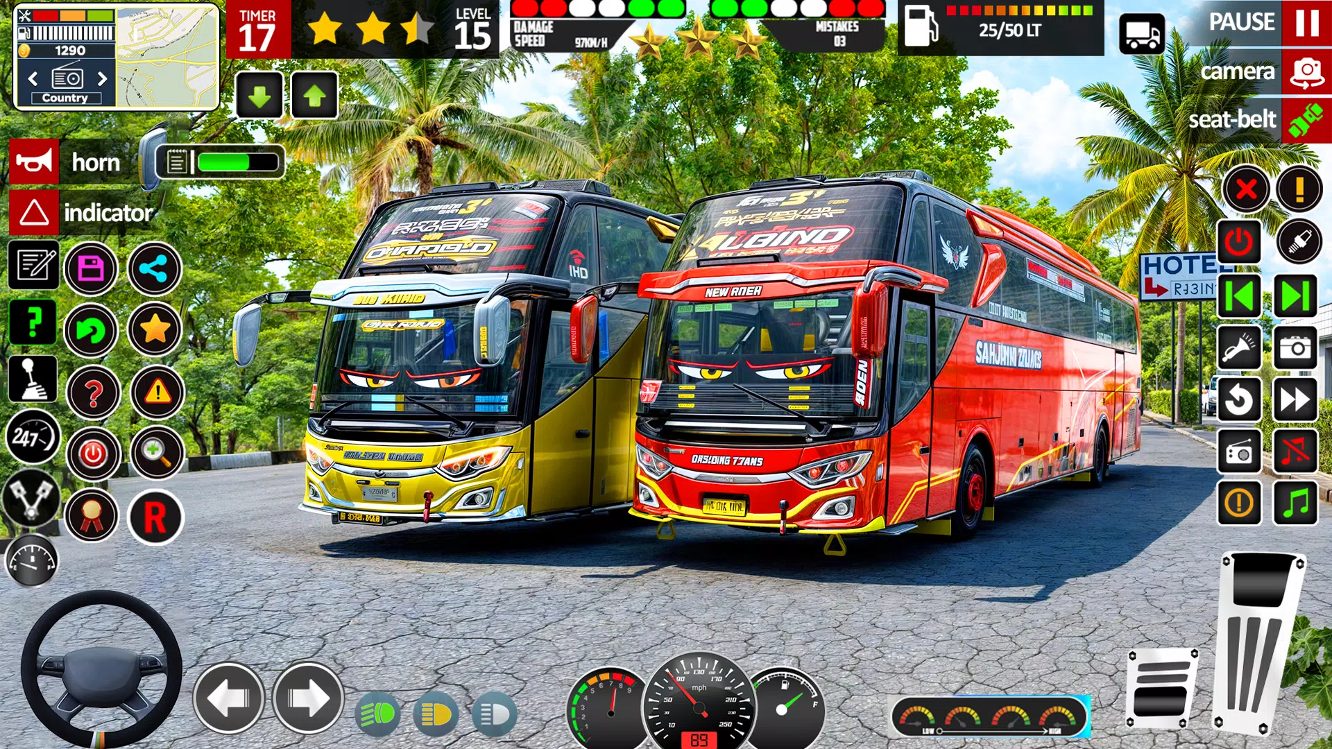 Euro Bus Games 3D Bus Driving Screenshots