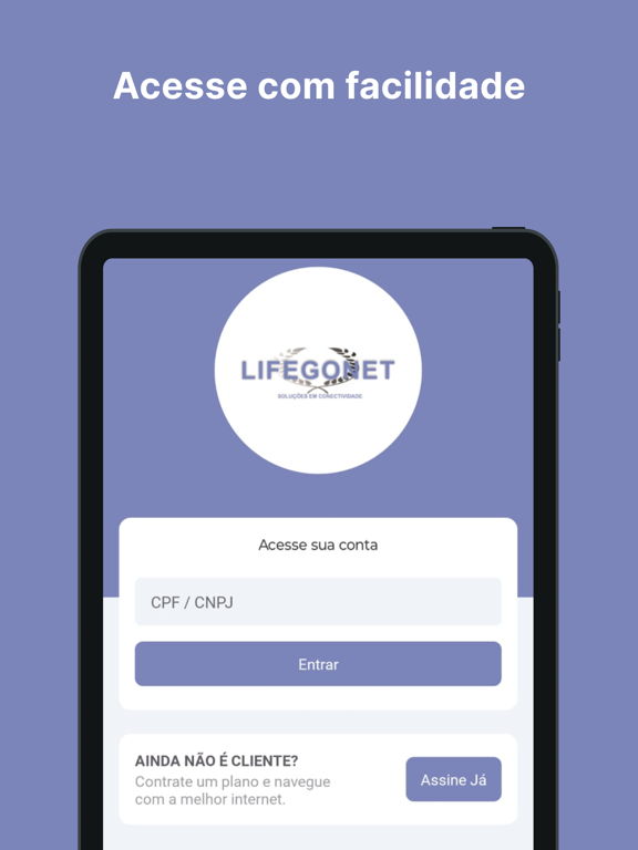 LifeGoNet Cliente iPad Screenshots