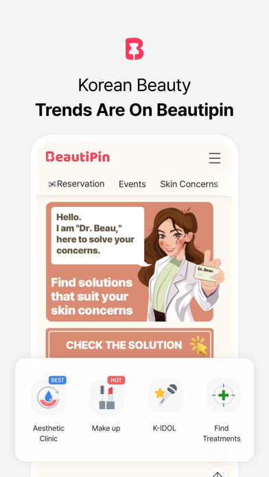 BeautiPin - K skincare, beauty Screenshots