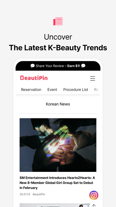 BeautiPin - K skincare, beauty Screenshots