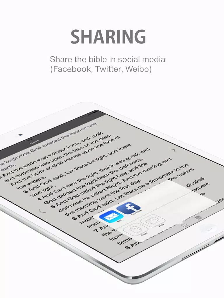 Glory Audio Bible - King James Version iPad Screenshots