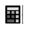 Calculator + AR Ruler BLACK #1