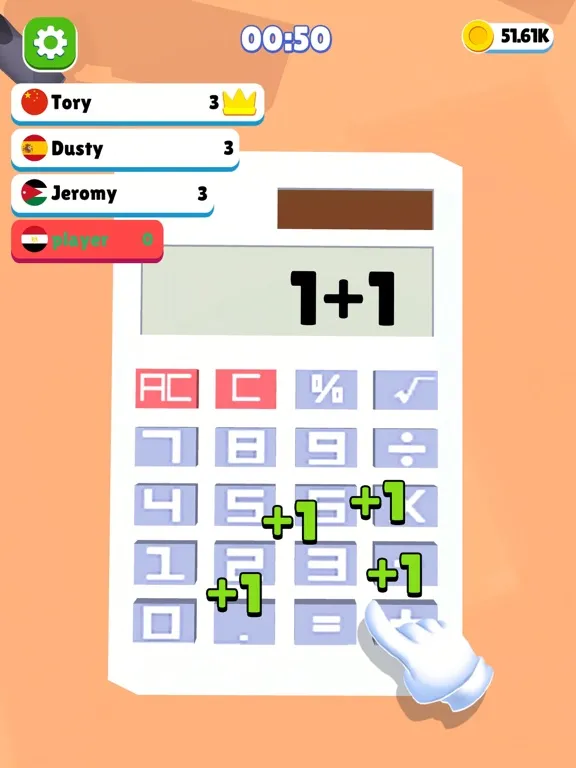 Screenshot di Calculator Challenge iPad 