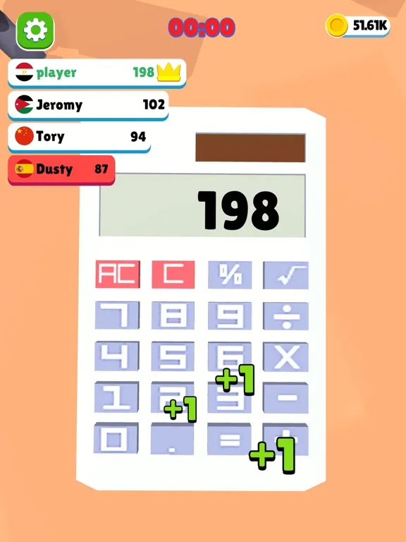 Screenshot di Calculator Challenge iPad 