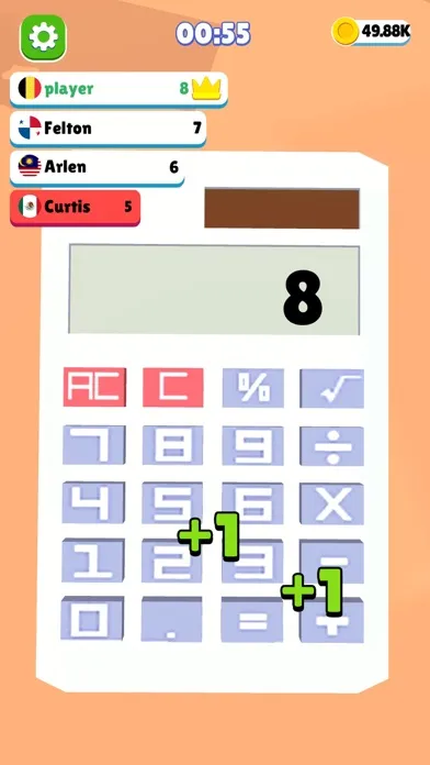 Screenshot di Calculator Challenge