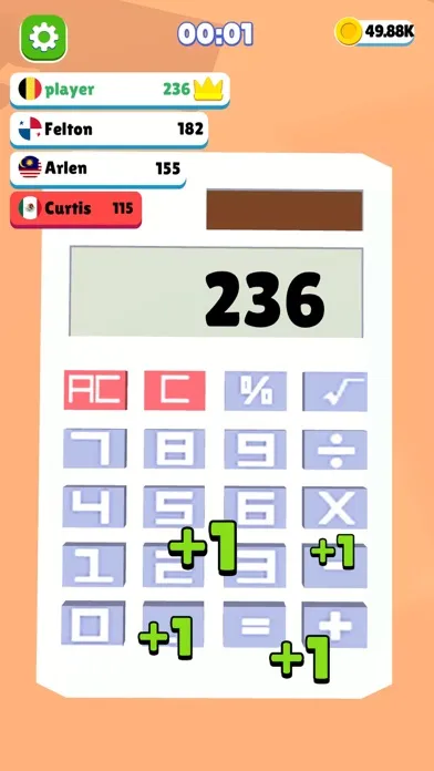 Screenshot di Calculator Challenge