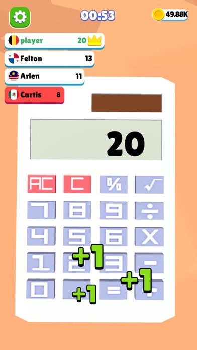 Zrzuty ekranu Calculator Challenge