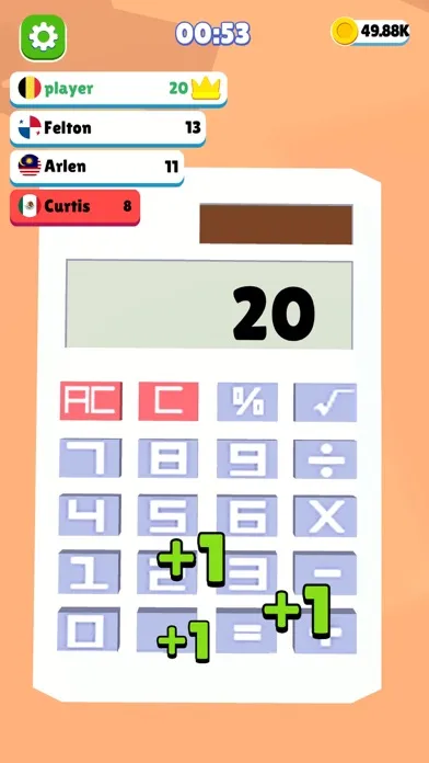 Screenshot di Calculator Challenge