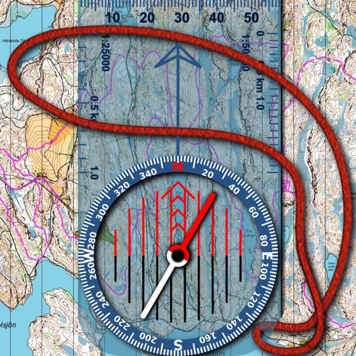 Orienteering Compass & Map Orienteering Compass & Map