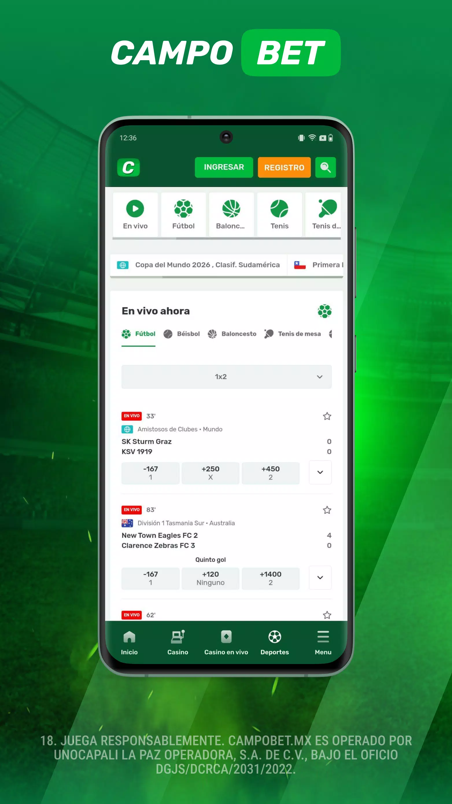 Campobet - Casino y Apuestas Screenshots