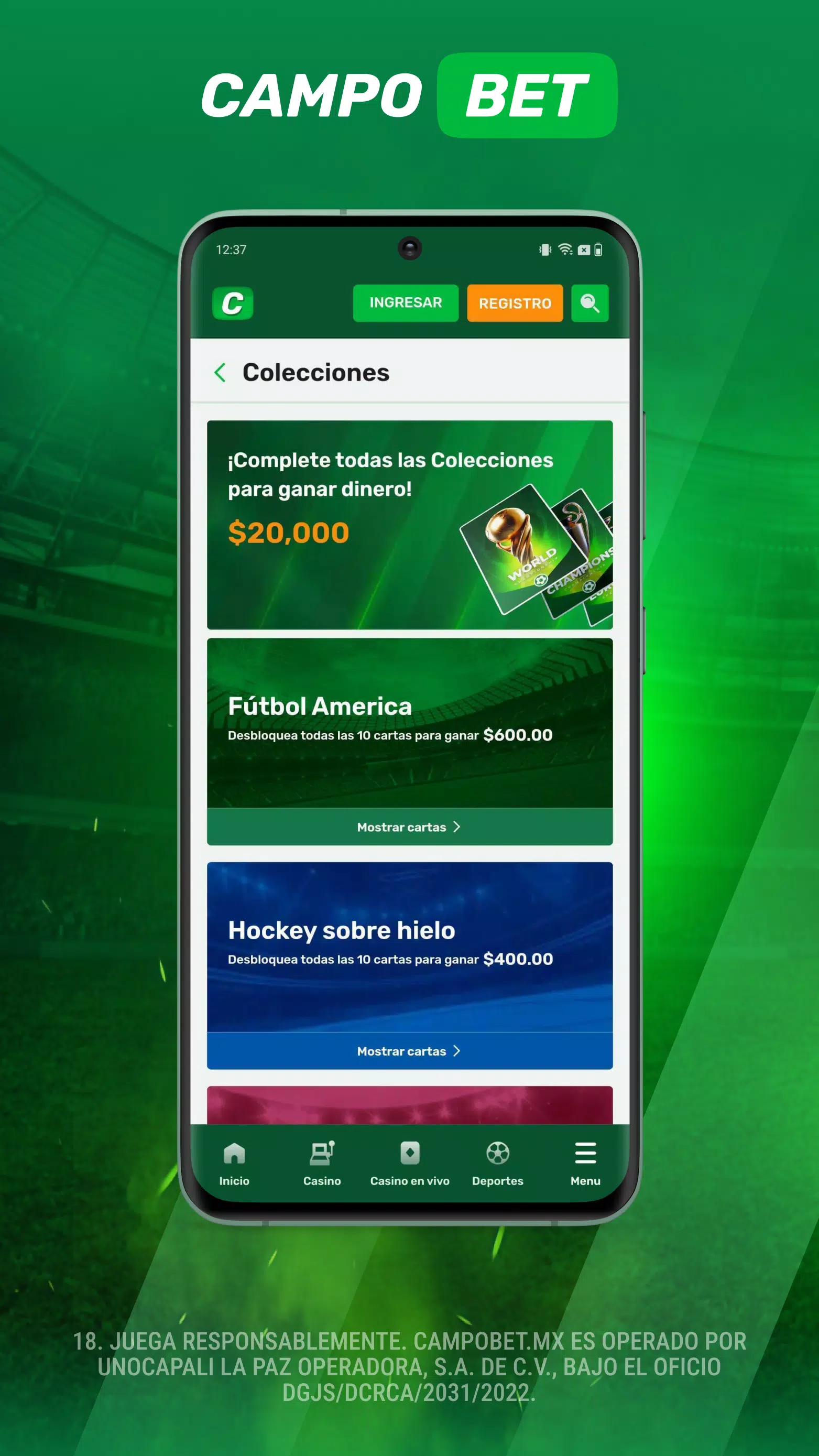 Campobet - Casino y Apuestas Screenshots