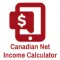 Canadian Net Income Calculator