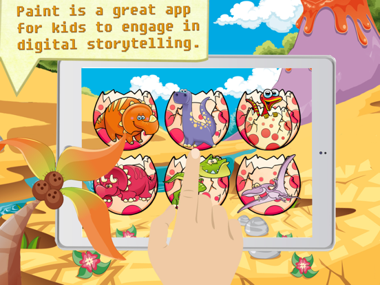 Dinosaur Coloring HD - The discovery dinosaurs iPad Screenshots