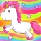 Magic Pegasus Coloring Book - Create a character