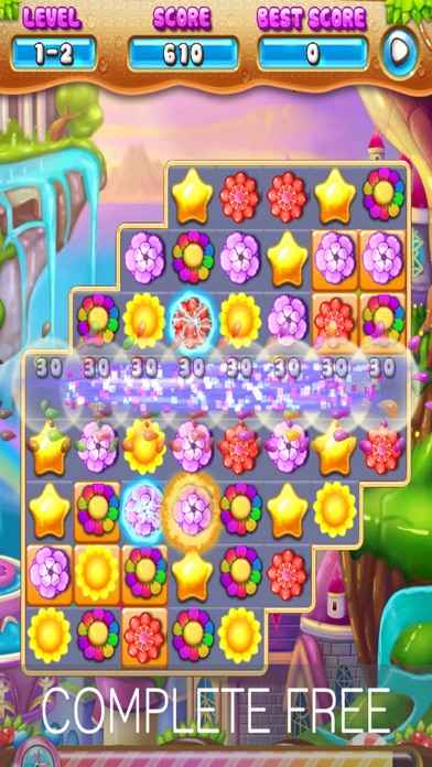 Bloom Flower Mania - Match Flowers Color Blast Screenshots