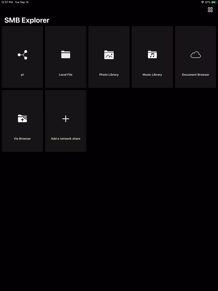SMB Explorer Pro -For SMB, NAS iPad Screenshots