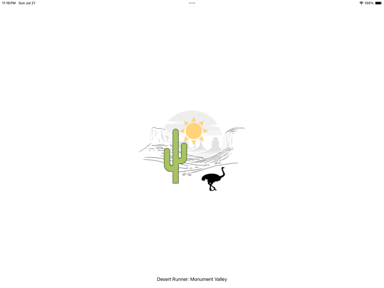 Desert Runner: Monument Valley iPad Screenshots