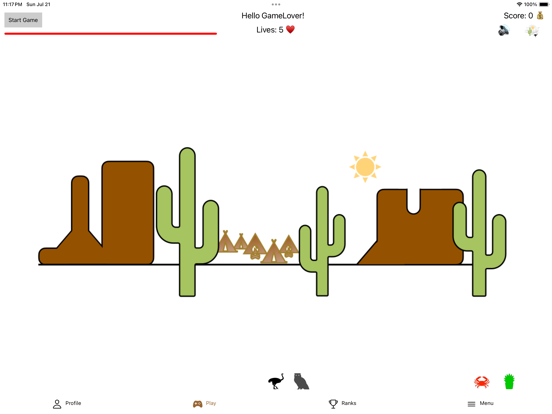 Desert Runner: Monument Valley iPad Screenshots
