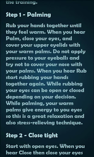 Eye Trainer & Eye Exercises fo Screenshots