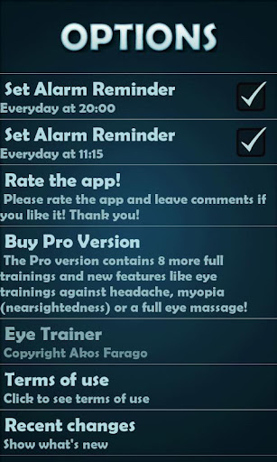 Eye Trainer & Eye Exercises fo Screenshots