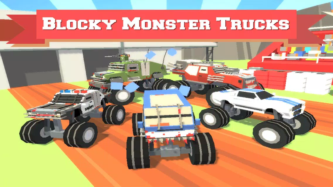 تصاویر Blocky Monster Trucks