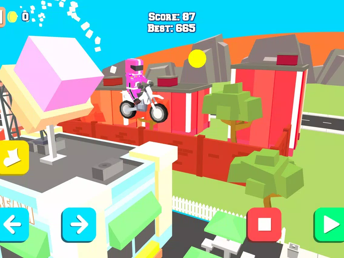 Capturas de pantalla de Blocky Trials iPad 
