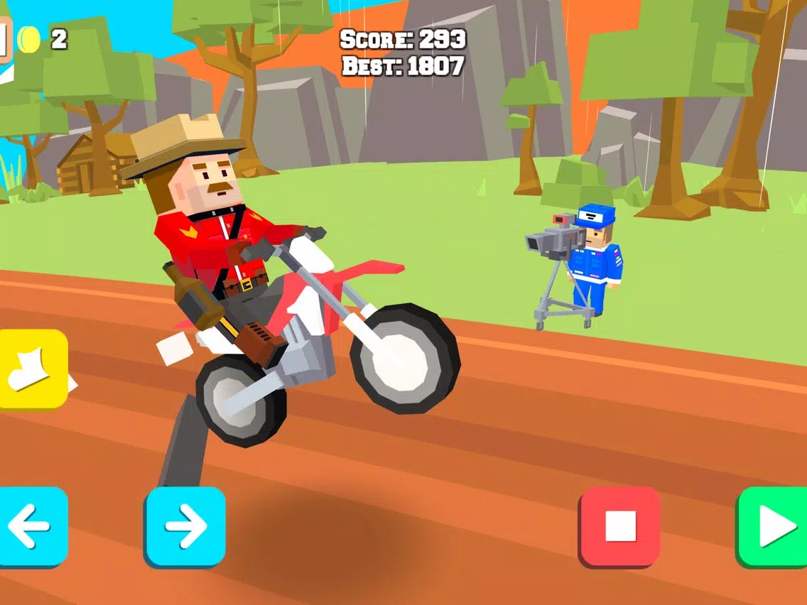 Capturas de pantalla de Blocky Trials iPad 