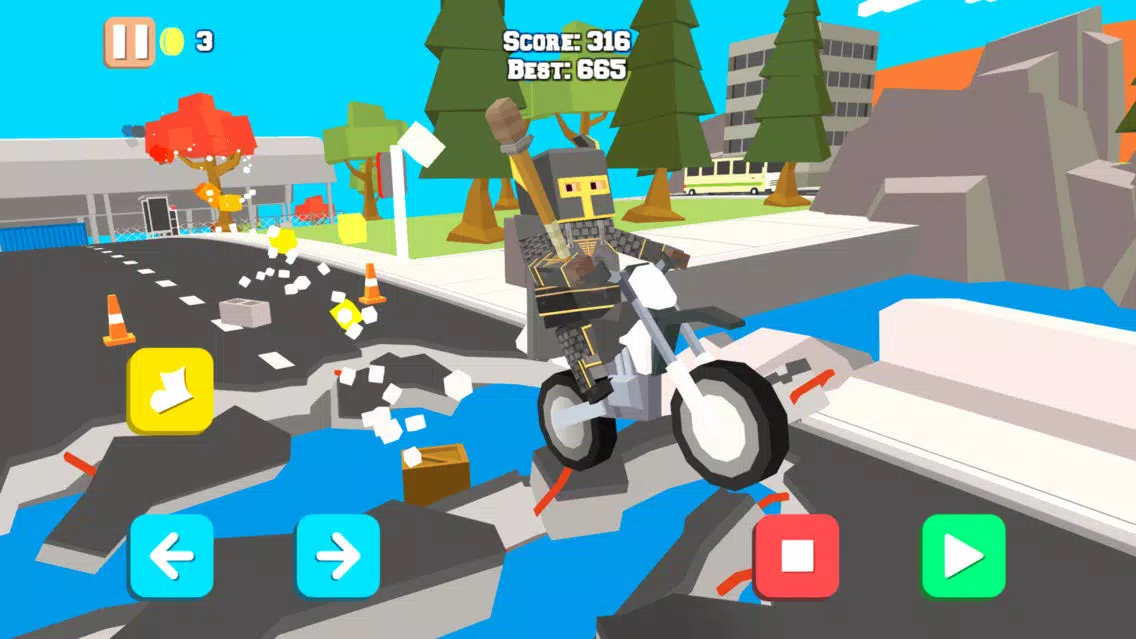 Capturas de pantalla de Blocky Trials