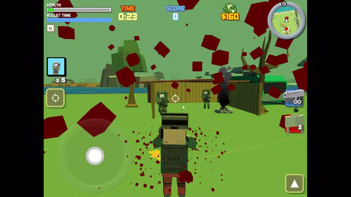 Capturas de pantalla de Blocky War - Cube City Defense