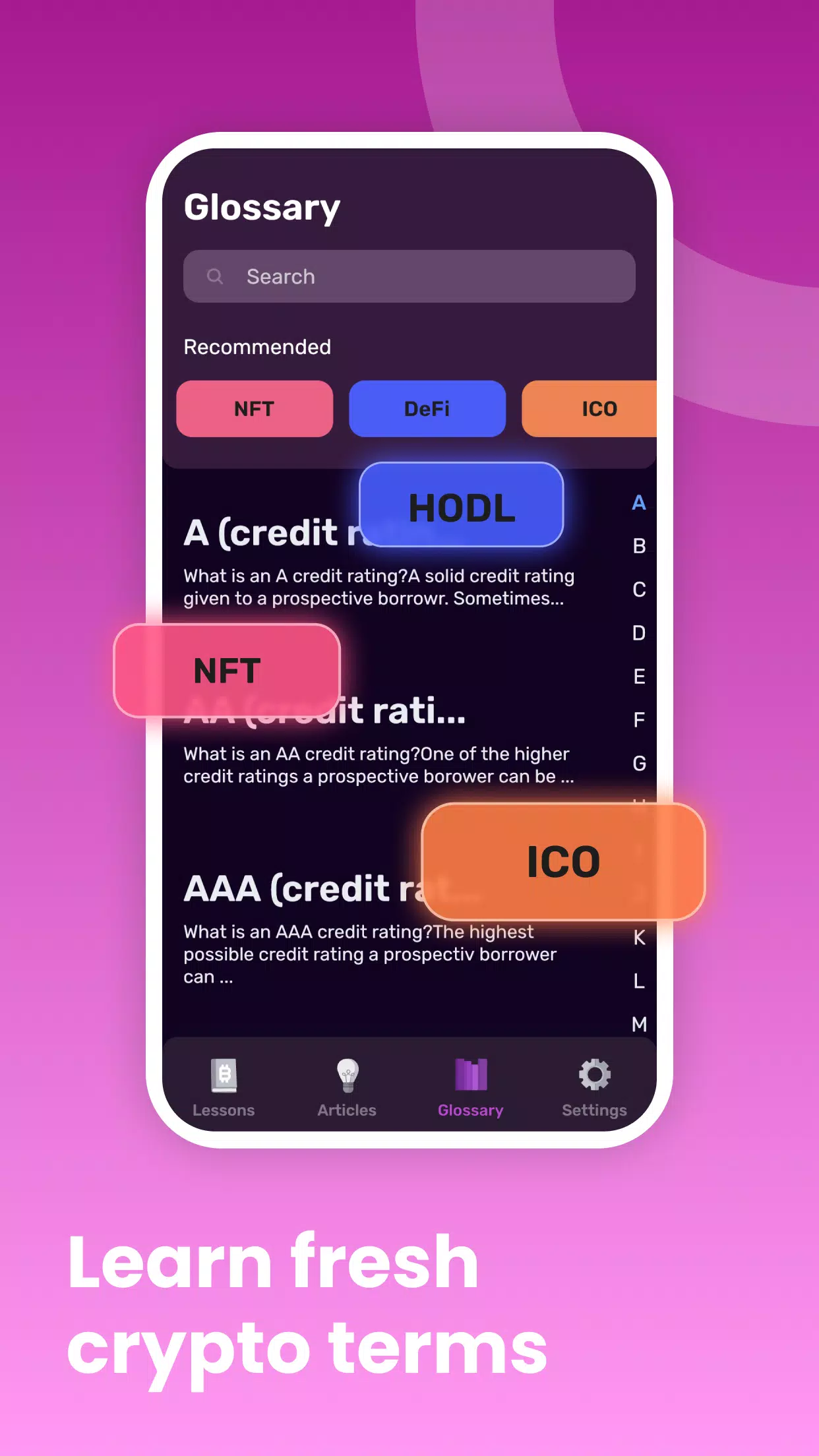 Crypto Academy by Investmate Screenshots