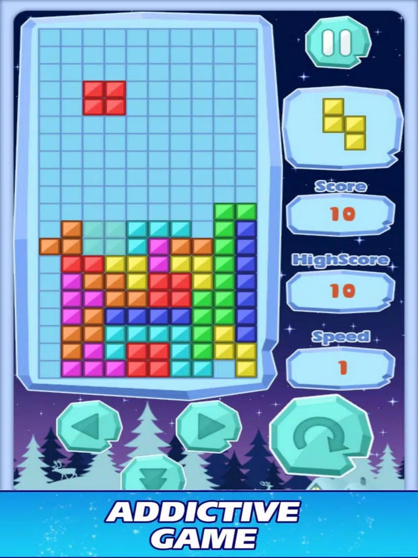 Block Quadris Puzzle Fun iPad Screenshots