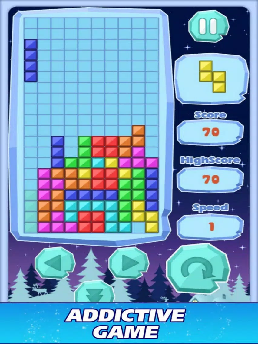 Block Quadris Puzzle Fun iPad Screenshots