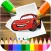 Car Cartoon Coloring Version