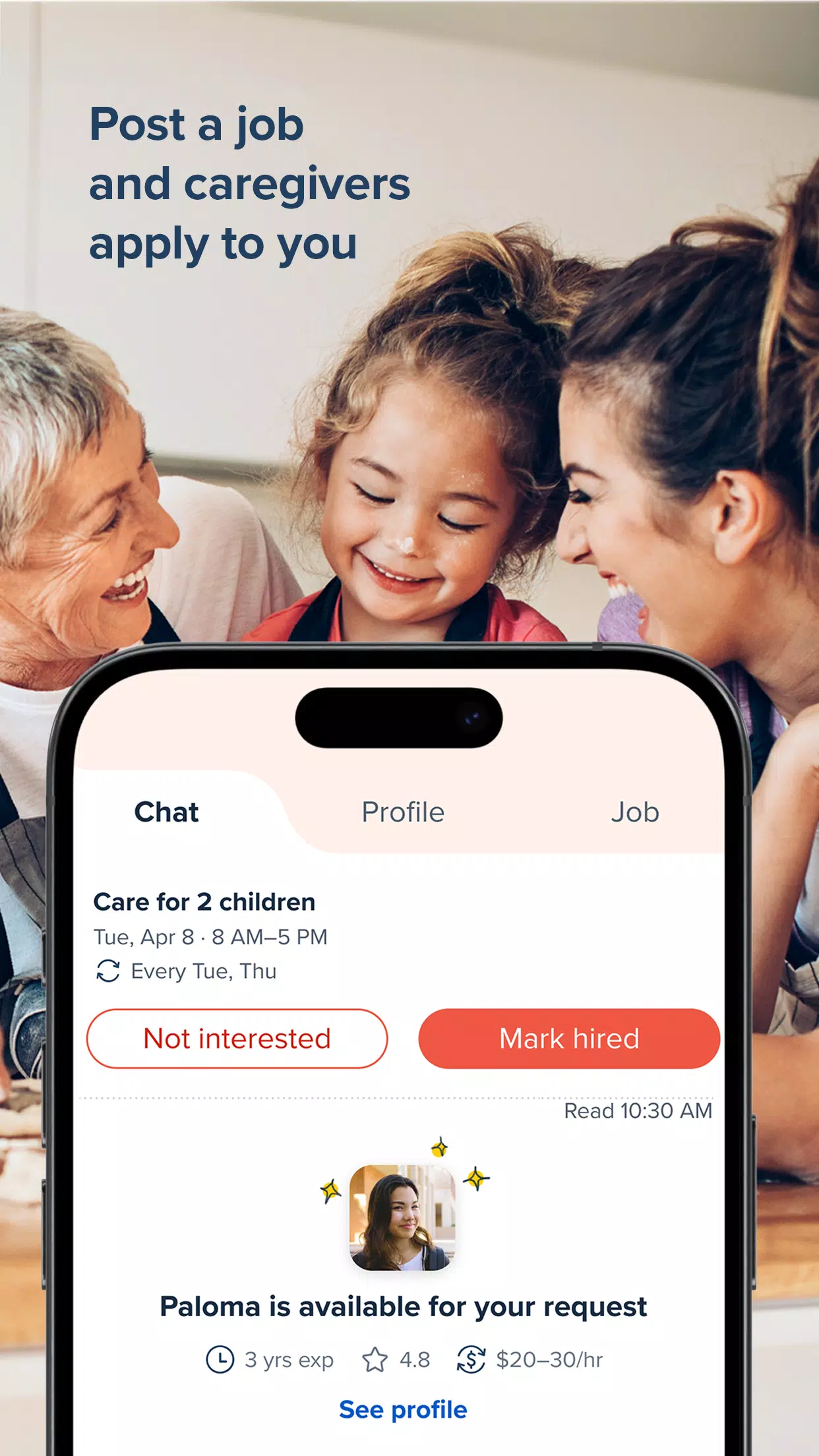 Care.com Screenshots