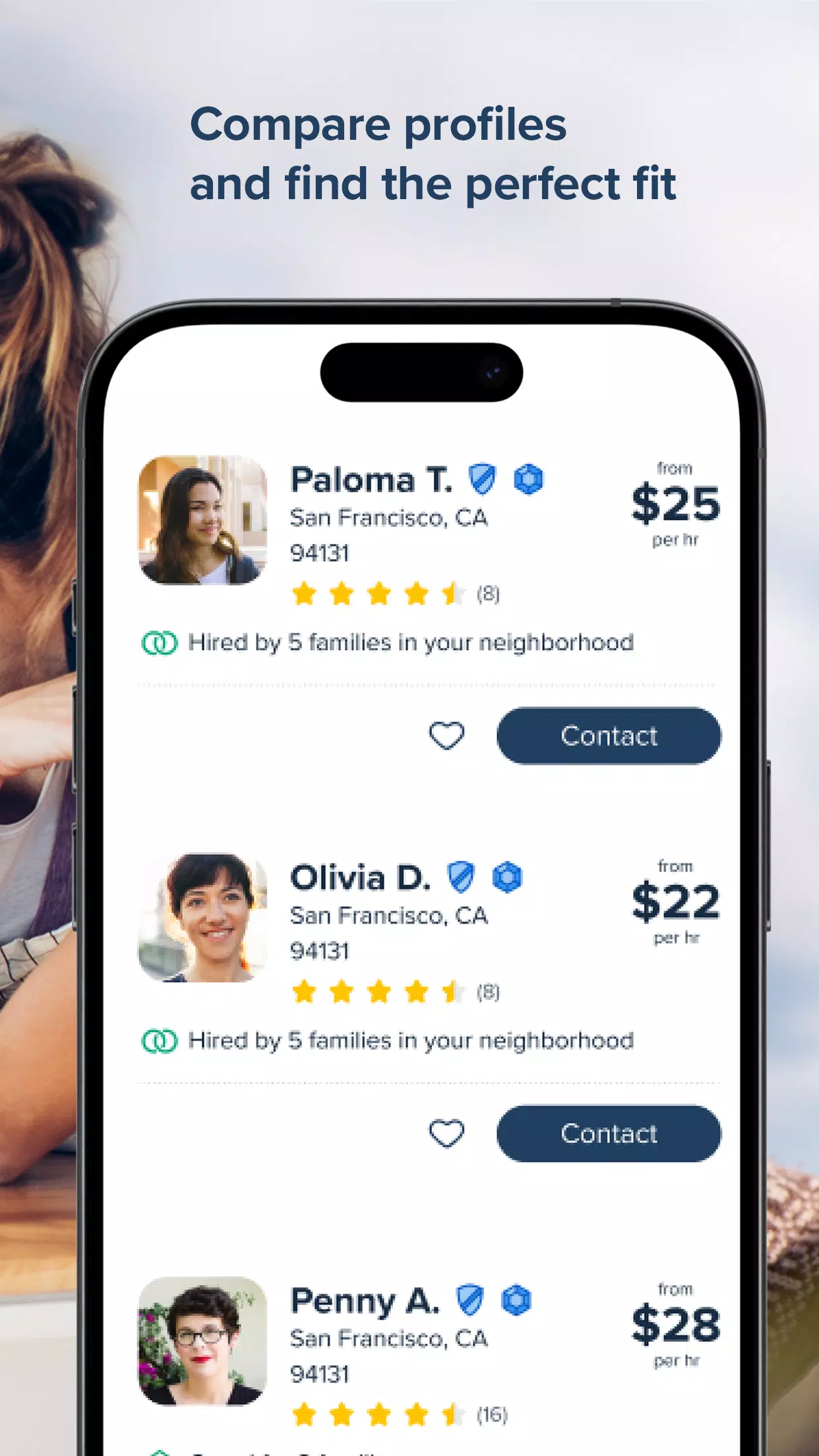 Care.com Screenshots
