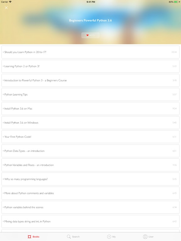 Python Developer iPad Screenshots