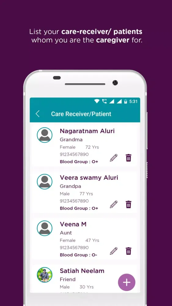 Caregiver Saathi Screenshots