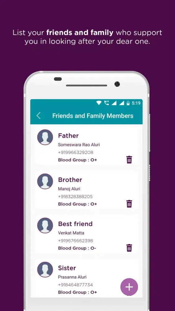 Caregiver Saathi Screenshots