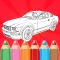 Cars Coloring Book Game - Enjoy And Color Your Day