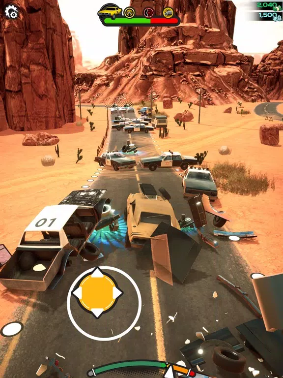 Zrzuty ekranu Desert Destruction Race iPad 