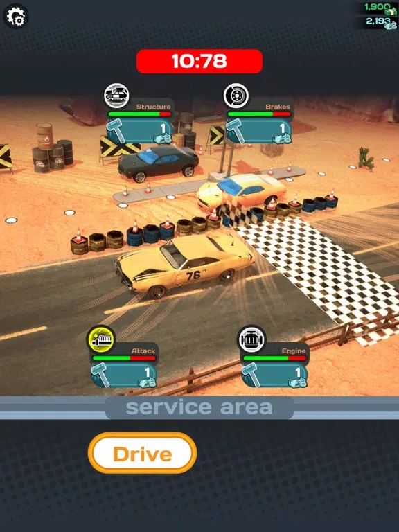 Zrzuty ekranu Desert Destruction Race iPad 