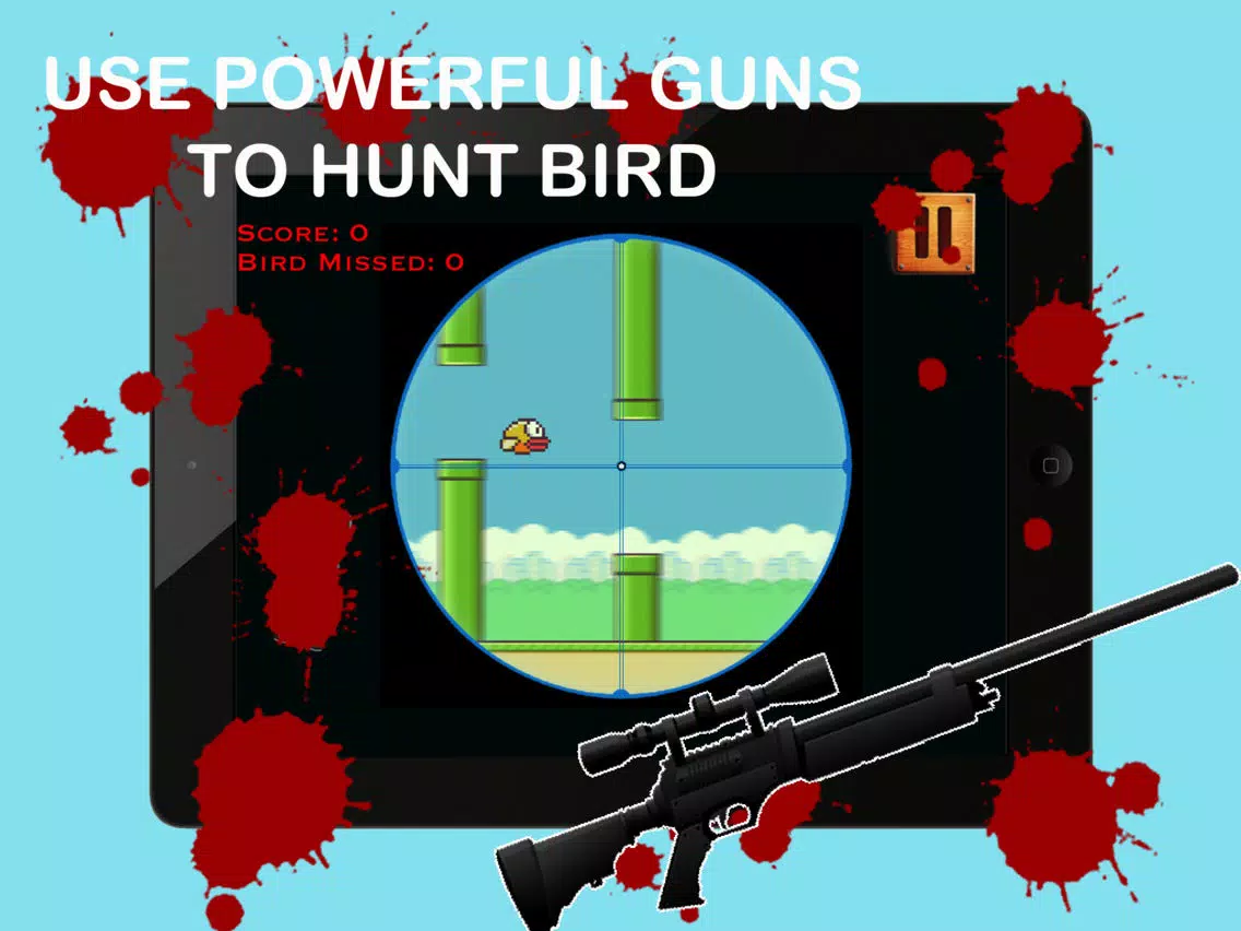 Скриншоты A Hunting Adventure Bird Revenge Sniper Game Flappy Edition iPad 