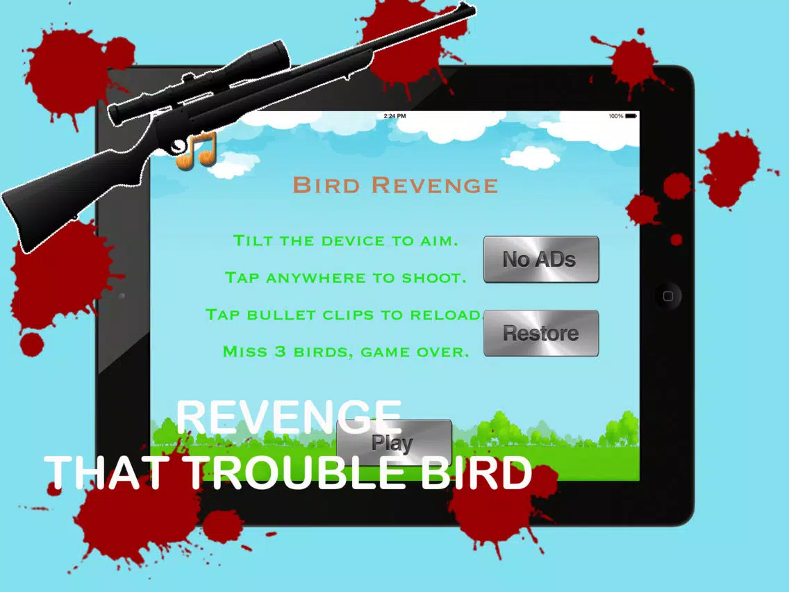 Скриншоты A Hunting Adventure Bird Revenge Sniper Game Flappy Edition iPad 