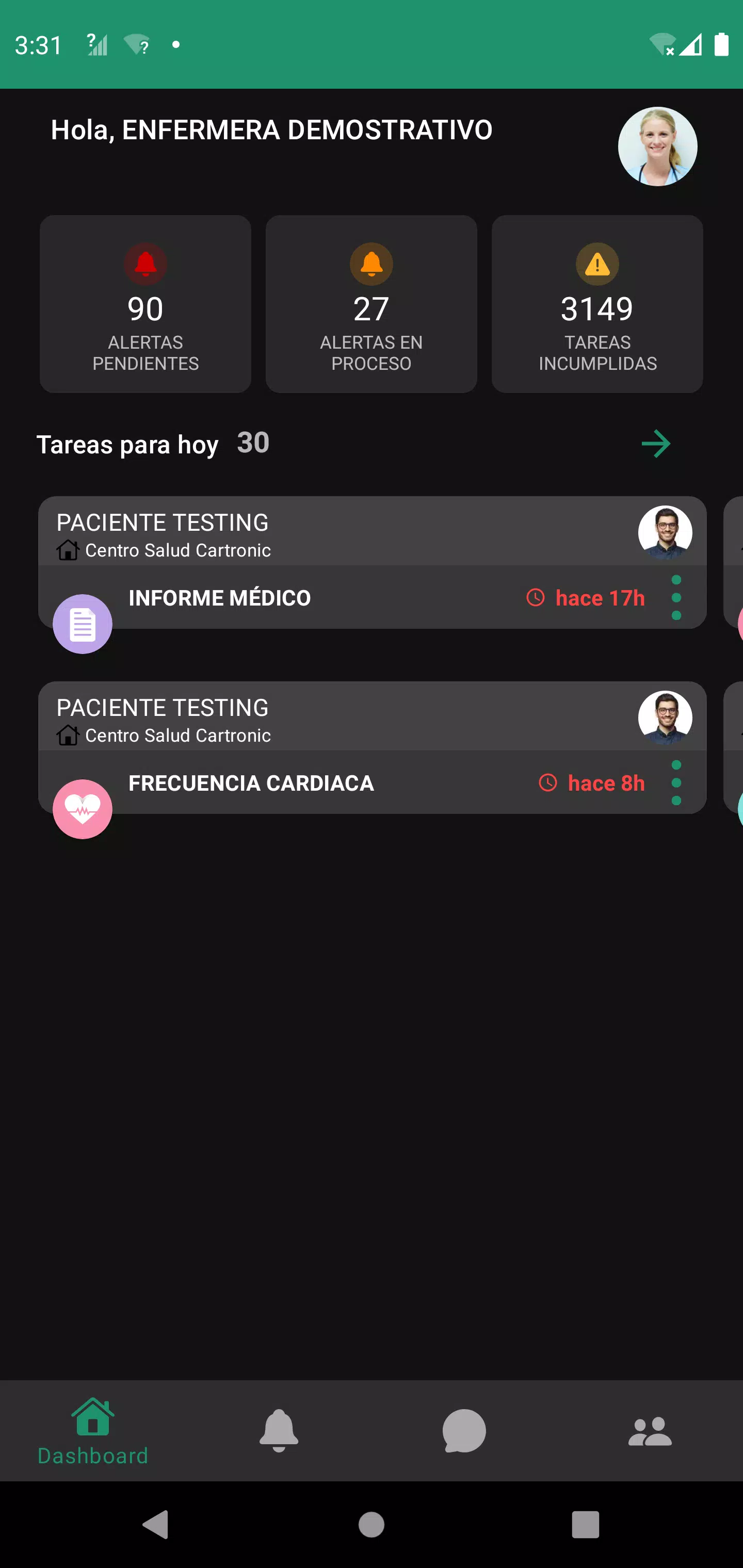 Capturas de tela do Sentinel Pro