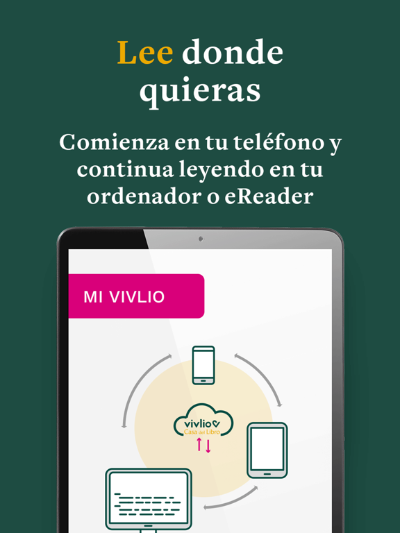 Vivlio Casa del Libro iPad Screenshots